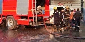 اندلاع حريق في عقار من 10 طوابق بالقاهرة والدفع بـ3 سيارات إطفاء - بلس 48