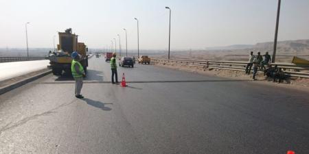 تحويلات مرورية بالدائرى الأقليمى لتنفيذ أعمال تطوير ورفع كفاءة الطريق - بلس 48