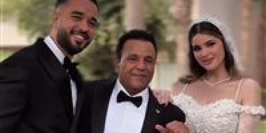 بالصور.. محمد فؤاد يحتفل بزفاف ابنته بسملة بحضور نجوم الفن والإعلام - بلس 48