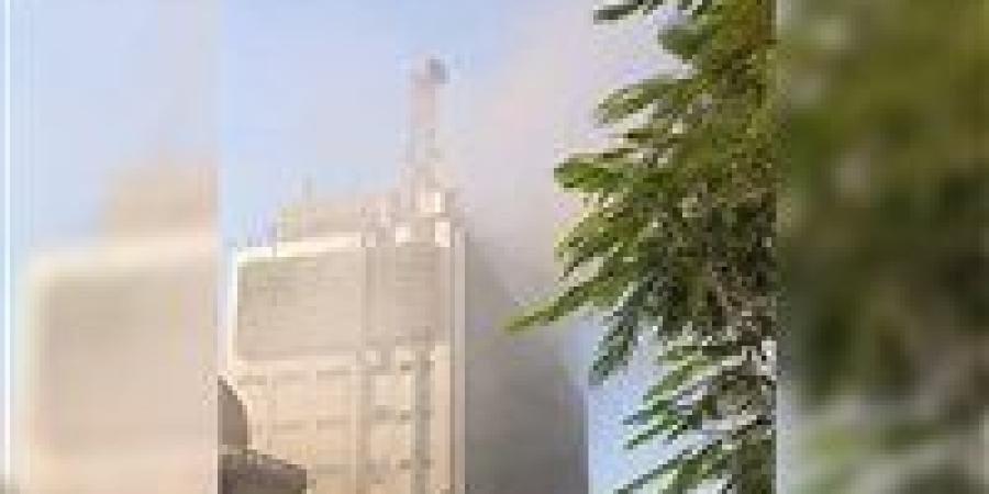 حريق هائل داخل سنترال رمسيس يوقف خدمات الإنترنت والمحمول في القاهرة والجيزة - بلس 48
