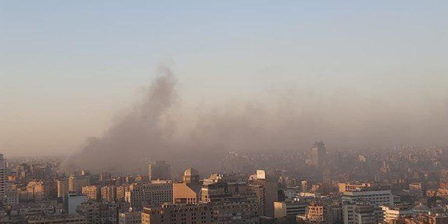 الحماية المدنية تنقذ موظفين عالقين داخل مبنى سنترال رمسيس - بلس 48