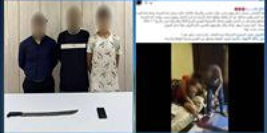 الداخلية تكشف ملابسات فيديو اعتداء شخص ونجله على آخر بسلاح أبيض في المعصرة بالقاهرة - بلس 48